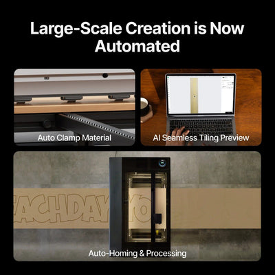 xTool P3 Intelligent Conveyor Feeder Extensions 27" Laser Engraver Accessories xTool 