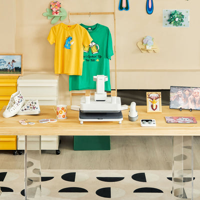 xTool Portable Heat Press with Swing Away Stand Attachment & Mini Press Heat Press xTool 