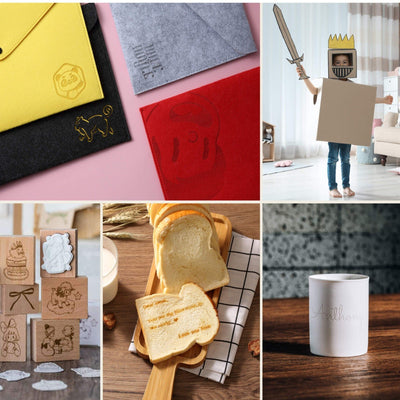 xTool S1 Laser Cutter & Engraver Bundle w/ Air Assist, Honeycomb, Filter - White Laser Engraver xTool 