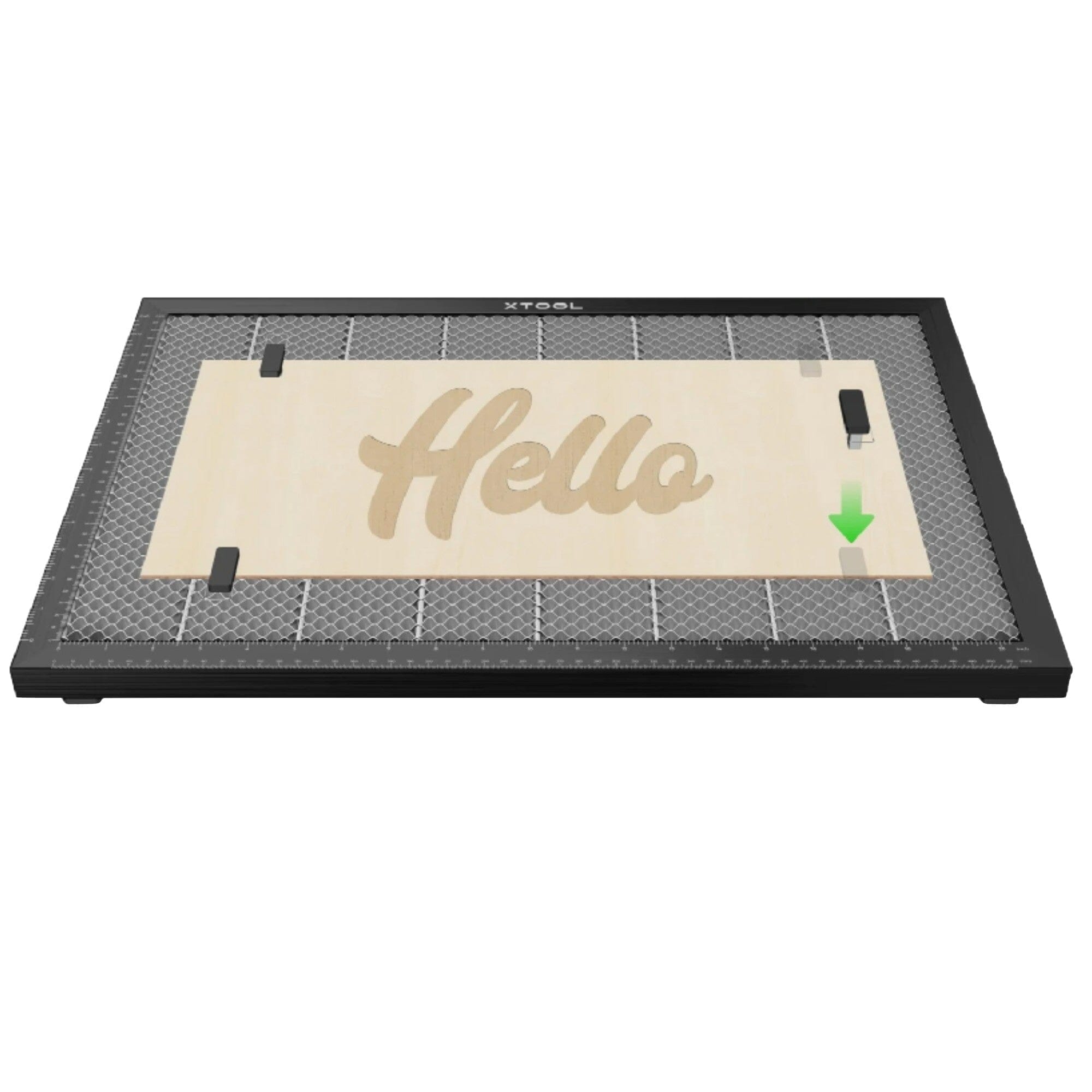 xTool S1 Laser Cutter & Engraver Bundle w/ Air Assist, Honeycomb, Filter - White Laser Engraver xTool 