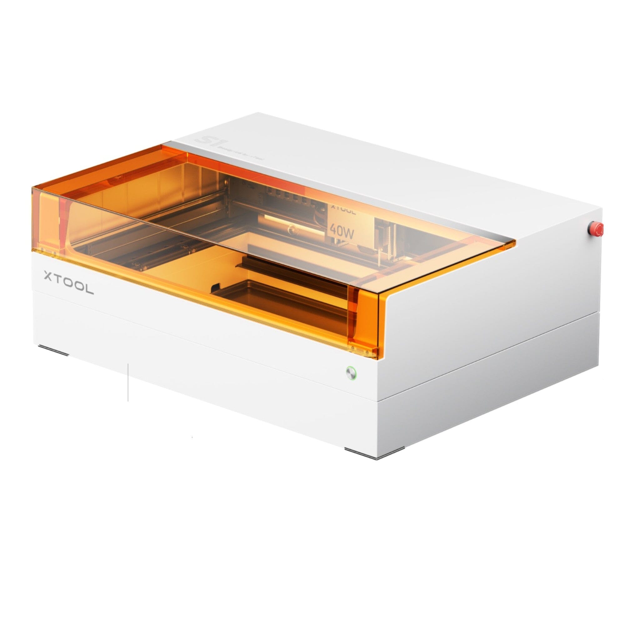 xTool S1 Laser Cutter & Engraver Bundle w/ Rotary, Rail, Riser, Filter - White Laser Engraver xTool 