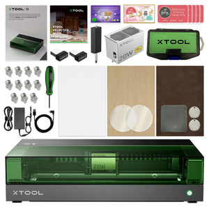 xTool S1 Laser Cutter & Engraver Machine Base Bundle Laser Engraver xTool 20W Diode Laser 