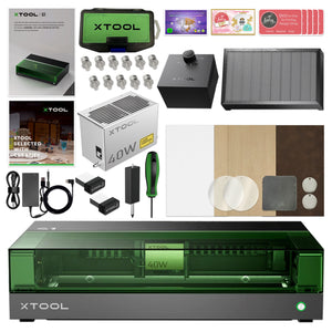 xTool S1 Laser Cutter & Engraver Machine Bundle w/ Air Assist & Honeycomb Laser Engraver xTool 40W Diode Laser +$500 