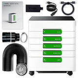 xTool SafetyPro AP2 MAX Industrial Air Purifier with SuperCyclone System Swing Design 1