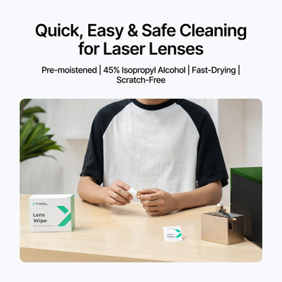 xTool Universal Laser Lens Cleaning Kit Laser Engraver Accessories xTool 