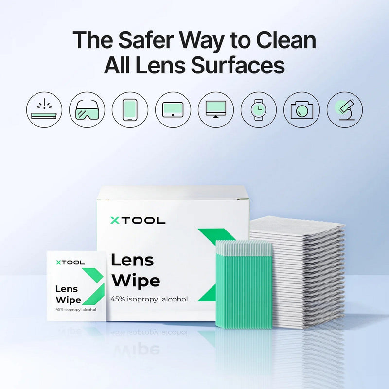xTool Universal Laser Lens Cleaning Kit Laser Engraver Accessories xTool 