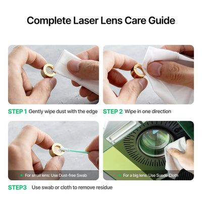 xTool Universal Laser Lens Cleaning Kit Laser Engraver Accessories xTool 