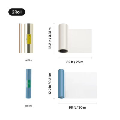 xTool UV DTF A & B Film Set for O1 Omni UV Printer Swing Design 3