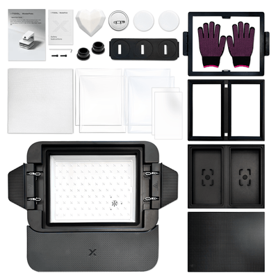 xTool WonderPress 15" x 15" Auto Heat Press with 3D Form Module Swing Design 3