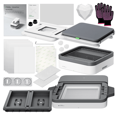 xTool WonderPress All-in-One 3D Heat Press with 3 Modules Swing Design 6