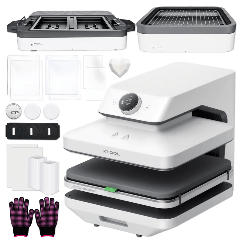 xTool WonderPress All-in-One 3D Heat Press with 3 Modules Swing Design 1
