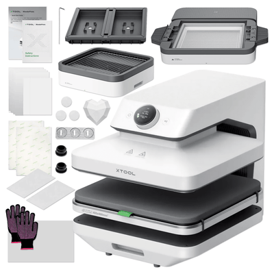 xTool WonderPress All-in-One 3D Heat Press with 3 Modules Swing Design 1