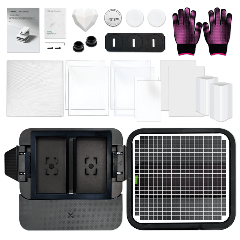 xTool WonderPress All-in-One 3D Heat Press with 3 Modules Swing Design 9