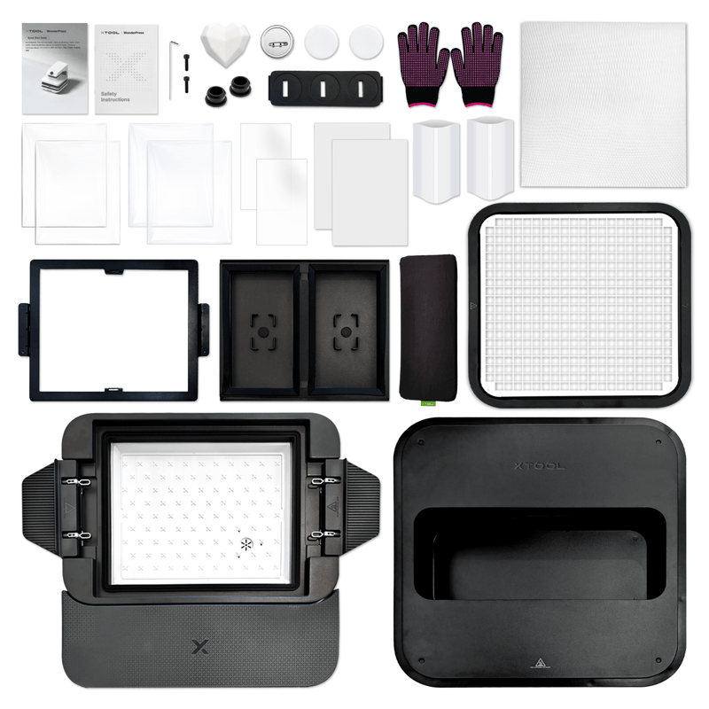 xTool WonderPress All-in-One 3D Heat Press with 3 Modules Swing Design 10