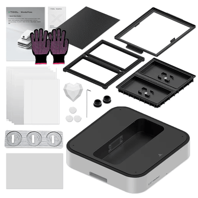 xTool WonderPress All-in-One 3D Heat Press with Dual Station - Swing Design5