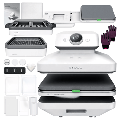xTool WonderPress All-in-One 3D Heat Press with Dual Station Swing Design 1