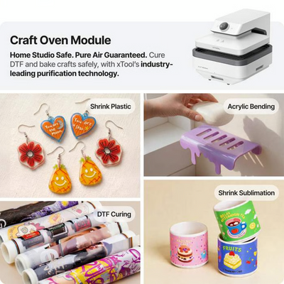 xTool WonderPress Craft & DTF Oven Module Swing Design 3