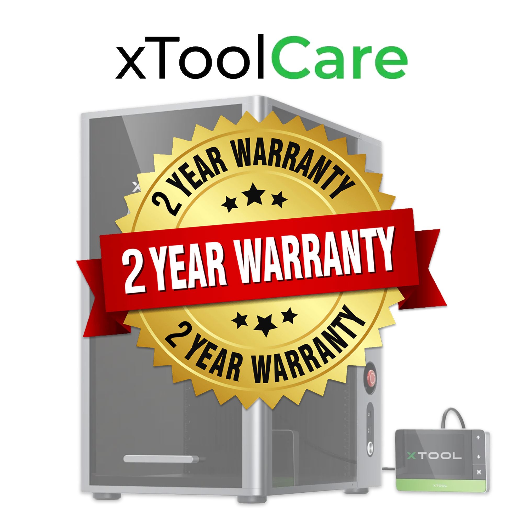 xToolCare for xTool F2 Ultra Dual Laser - 1 & 2 Year Extended Warranty Don't Advertise xTool 2 Year Extended Warranty 