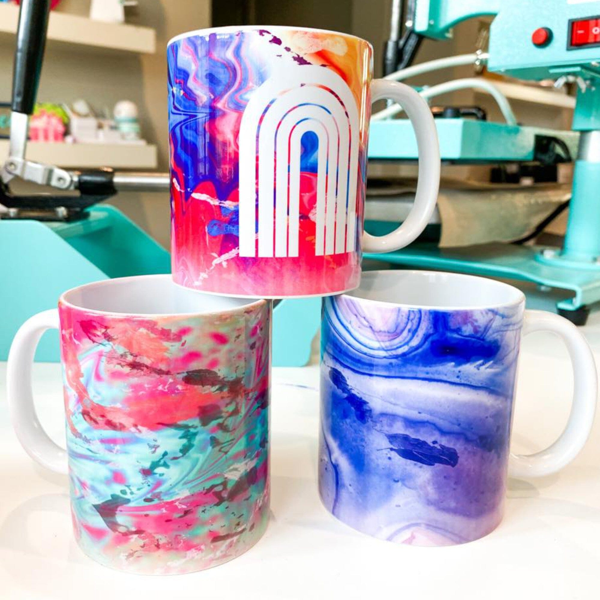 Imprinted Dye Sublimation Mugs