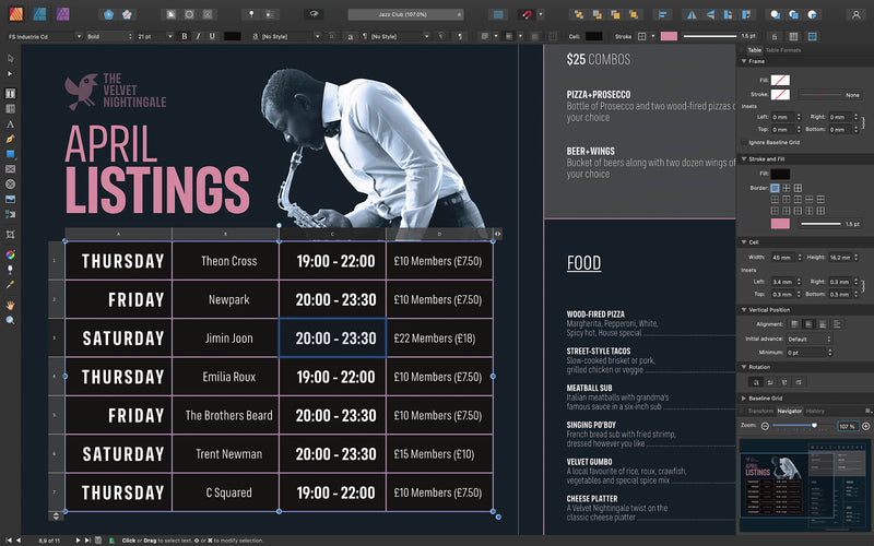 Affinity Professional Publisher Software Latest Version - Instant Code Software Serif 