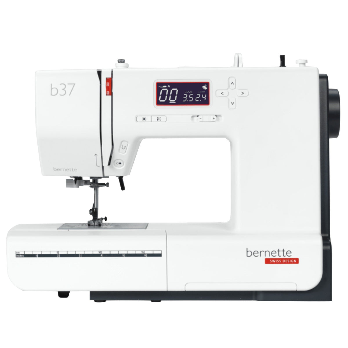 Bernette B37 Computerized Sewing Machine Bundle w/ 5 Pressure Feet Brother Sewing Bundle Bernette 