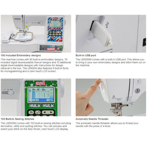 Brother LB000M Embroidery Marvel Machine w/ Embroidery Bundle Brother Sewing Bundle Brother 