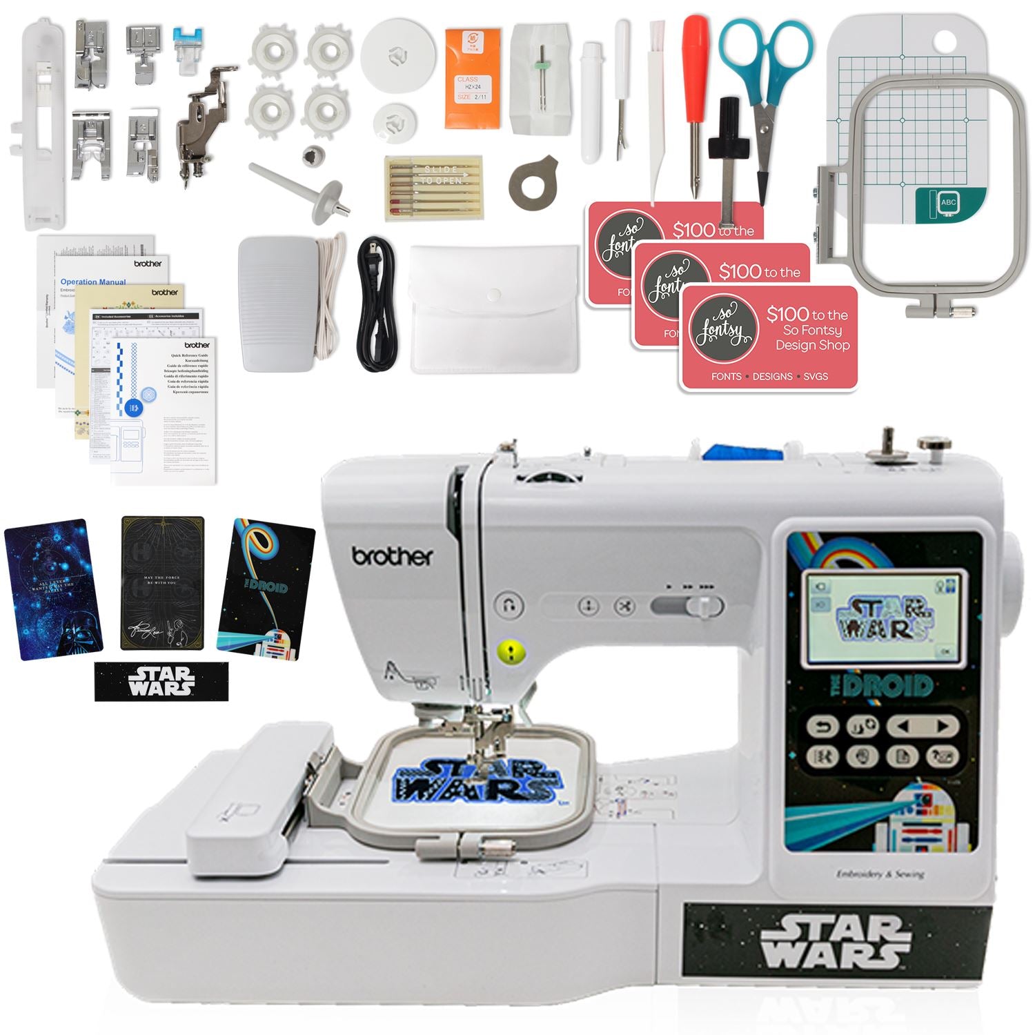 Brother Embroidery & Sewing Machine Bundles
