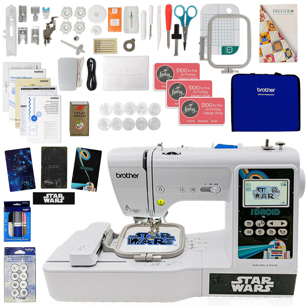 Brother Embroidery & Sewing Machine Bundles Swing Design