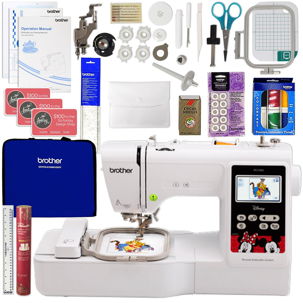 Brother Embroidery & Sewing Machine Bundles Swing Design