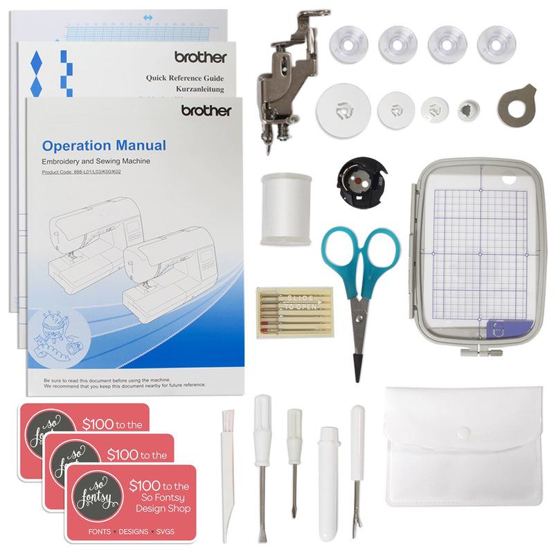 Brother PE800 5" x 7" Embroidery Machines Swing Design