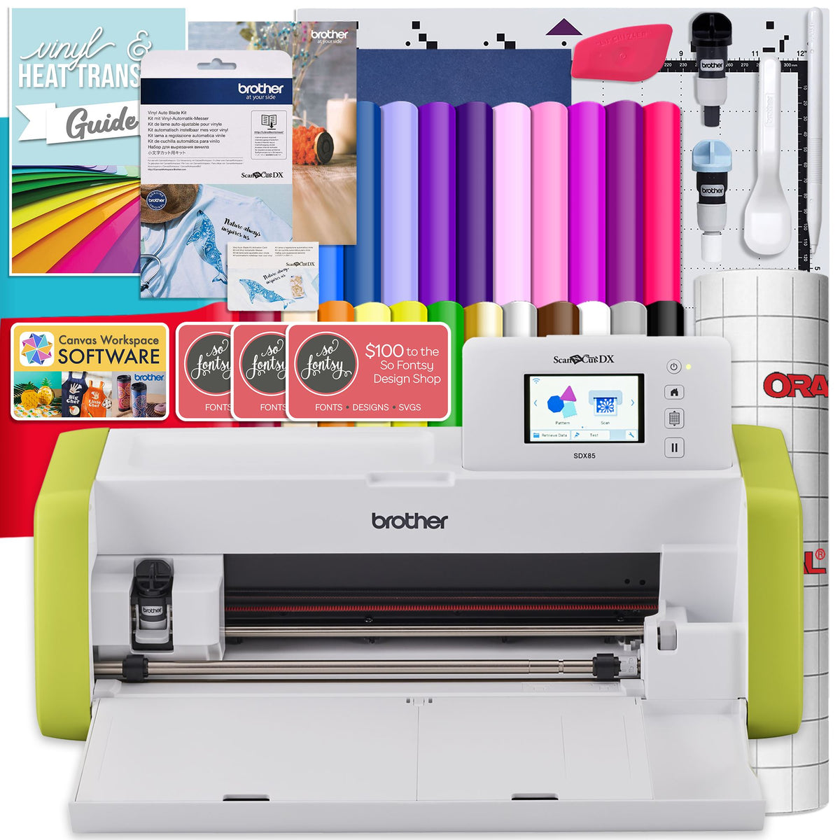 Brother ScanNCut SDX85, SDX125 Bundles | Swing Design