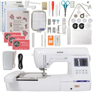 Brother SE1900 Sewing and 5" x 7" Embroidery Machine Bundle Brother Sewing Bundle Brother 