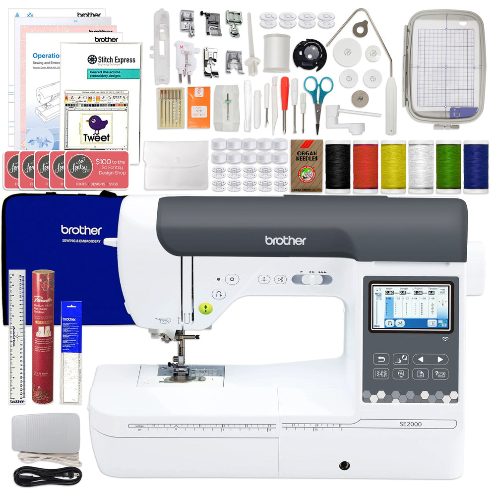 Brother Embroidery & Sewing Machine Bundles | Swing Design