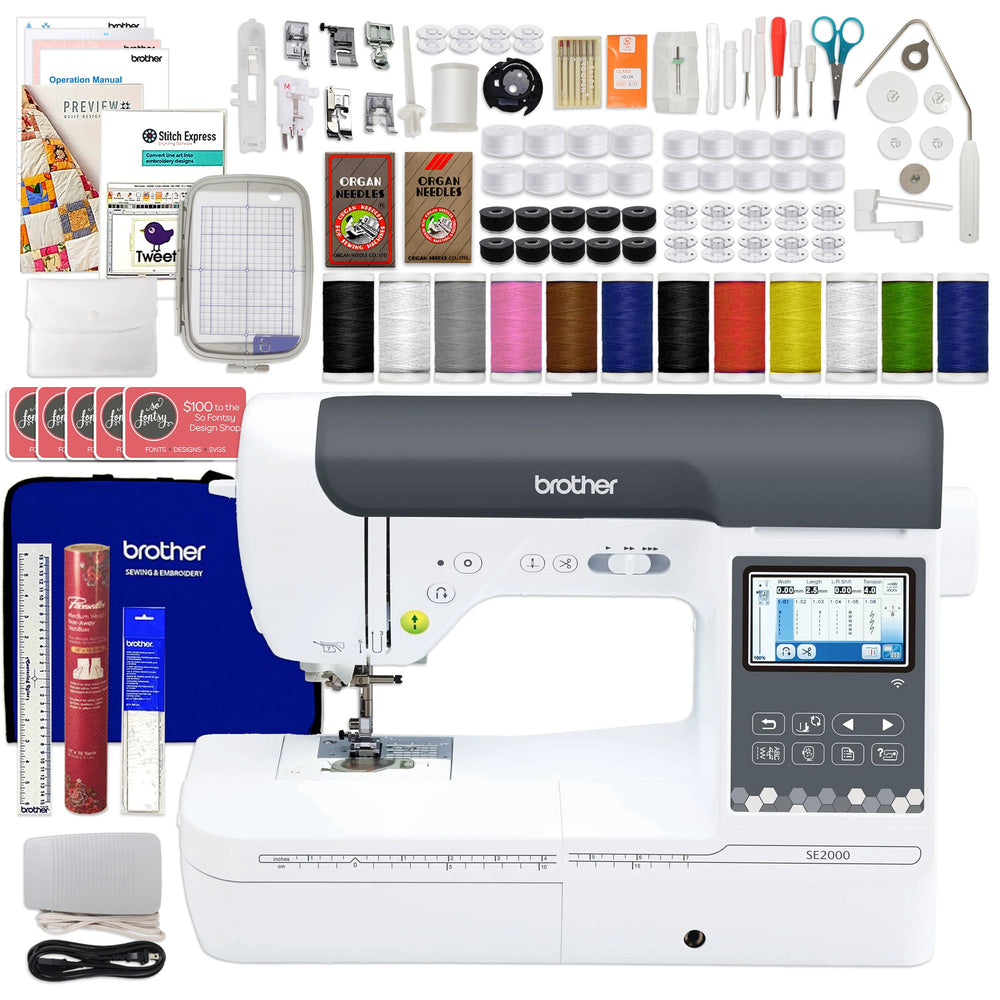 Brother Embroidery & Sewing Machine Bundles Swing Design