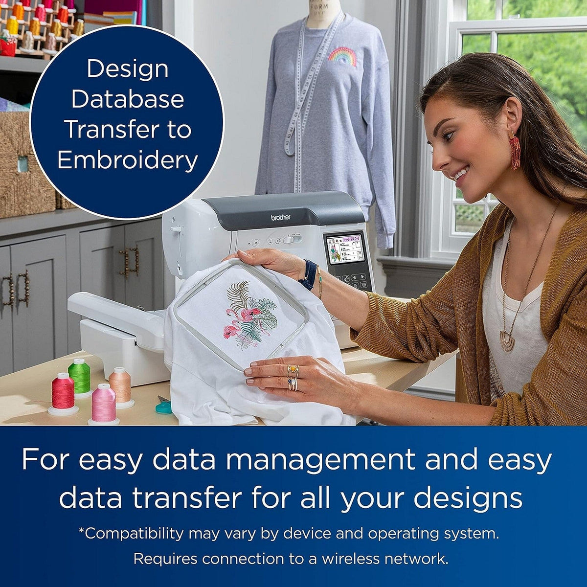 Brother SE2000 Sewing and 5&quot; x 7&quot; Embroidery Machine Bundle Brother Sewing Bundle Brother 