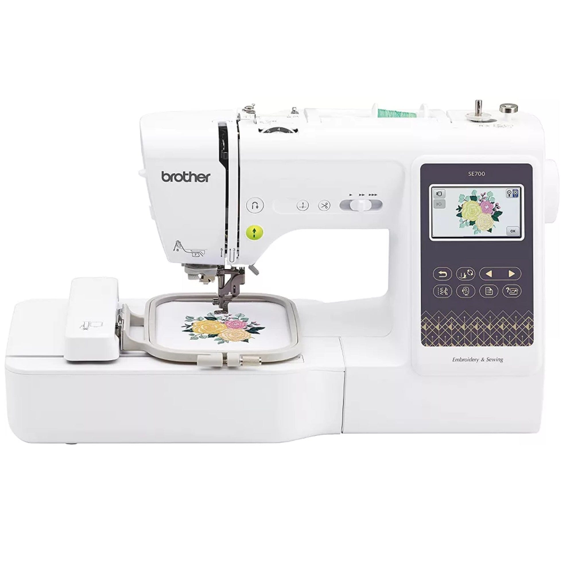 Brother SE700 Embroidery & Sewing Machine w/ Deluxe Sewing & Embroidery  Bundle