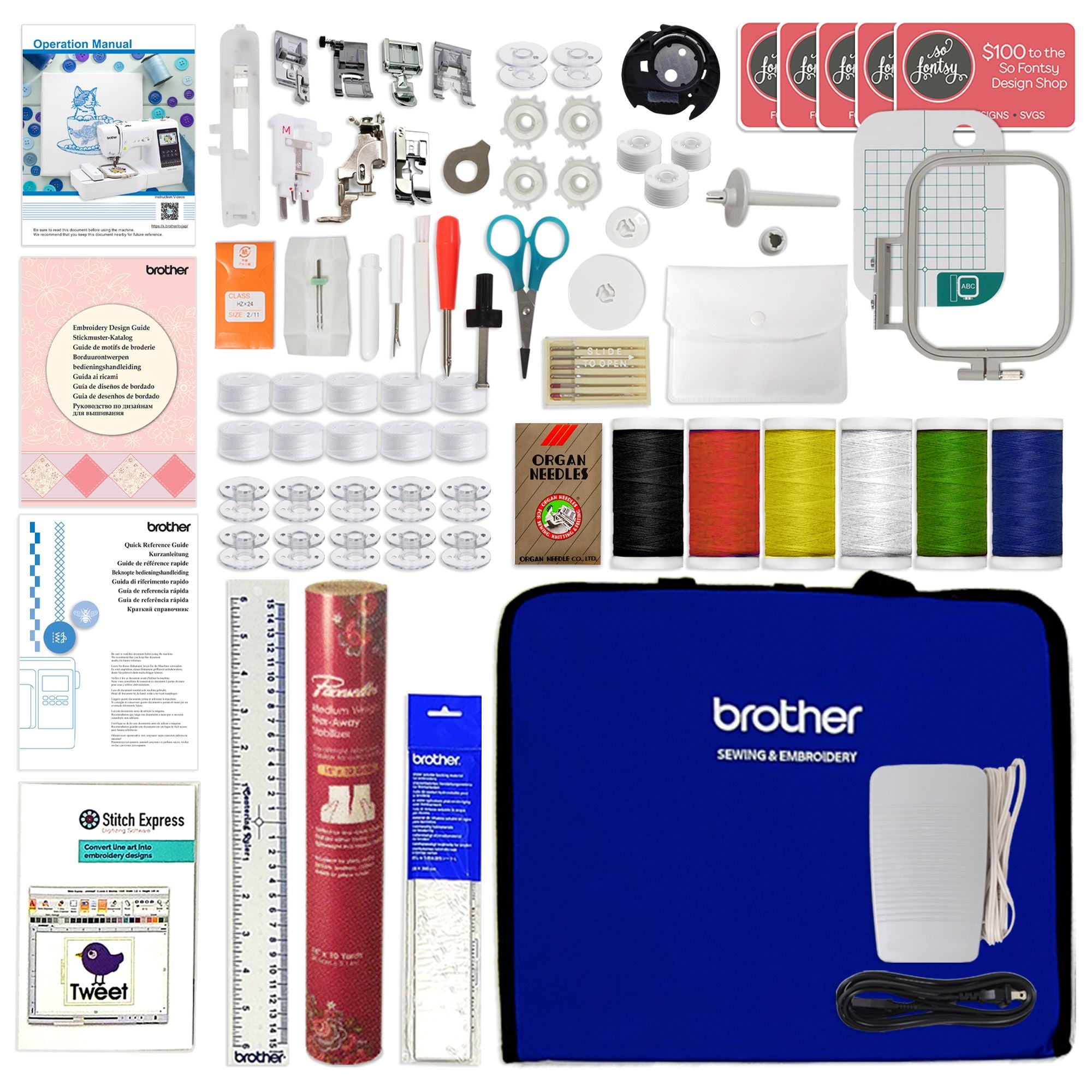 Brother SE700 Sewing & Embroidery Bundles