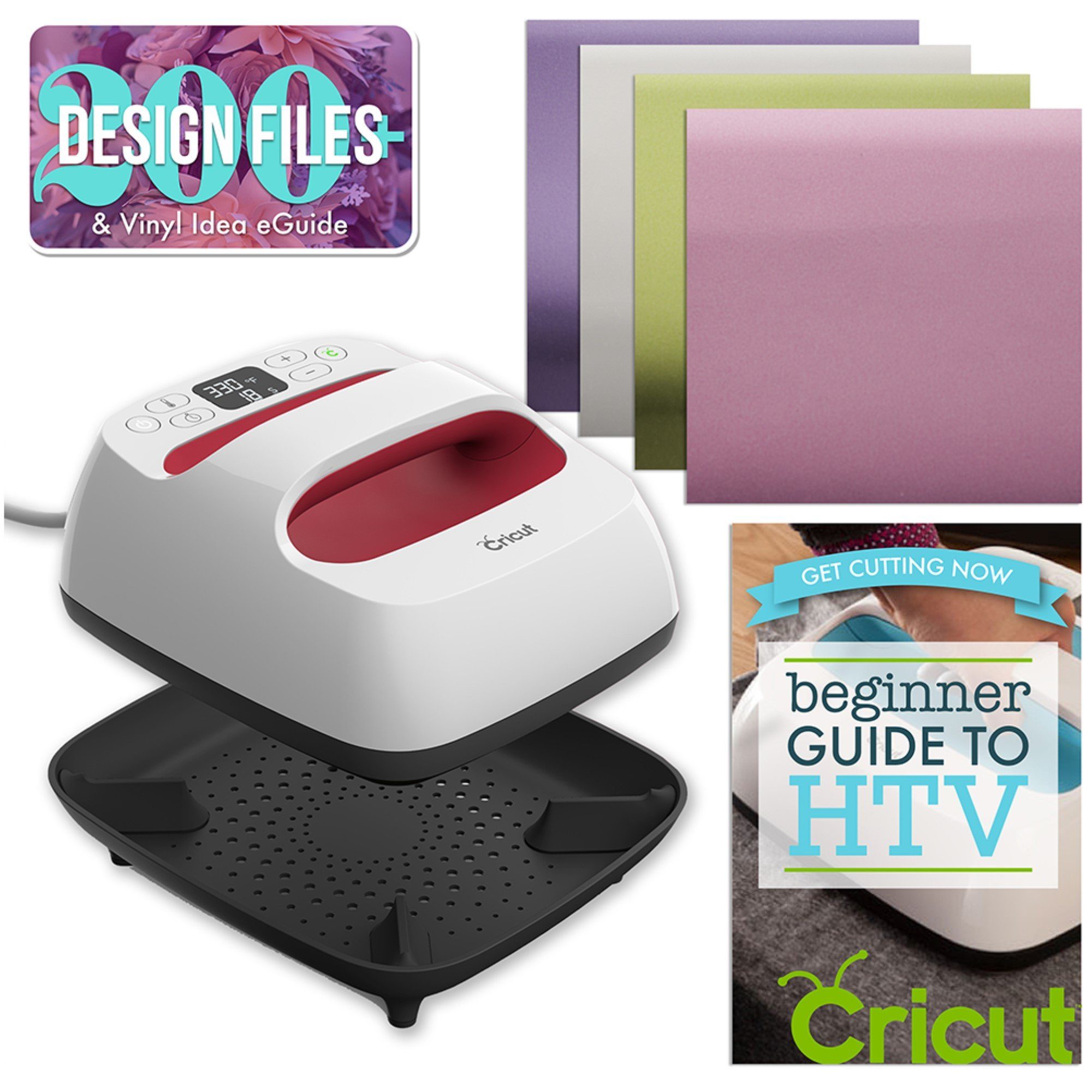 Cricut Explore Air 2 Machine with Guide Tool Kit Vinyl Holographic and  Designs