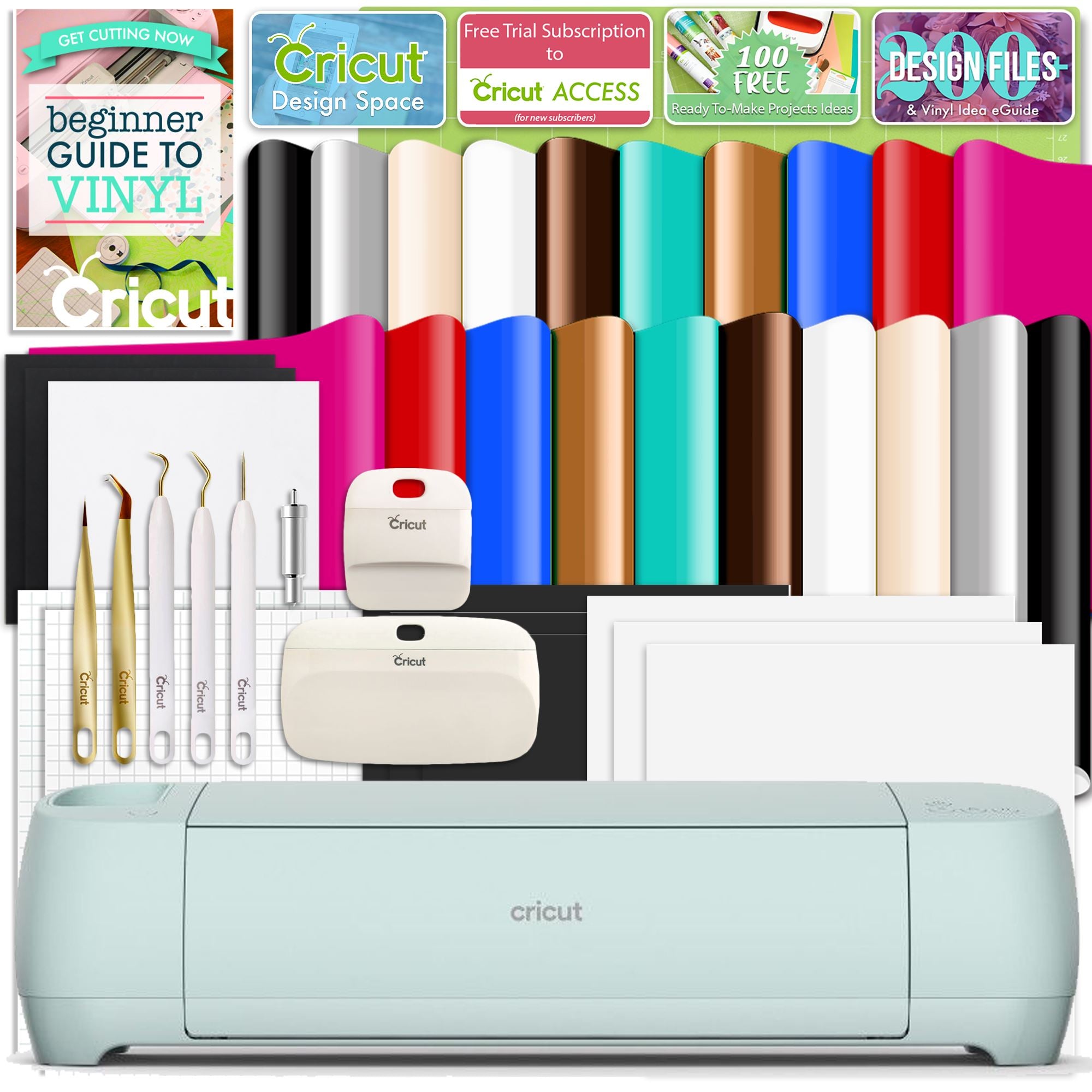 GREAT DEAL: ENTIRE BUNDLE Cricut Explore Air 2, Cricut East Press &  Accessories $560 value - Die Cutting & Embossing Machines - North Caldwell,  New Jersey