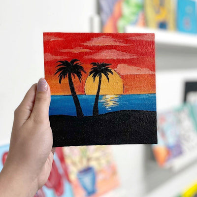 Cupixel Acrylic Canvas Bundle Set Silhouette Cupixel 