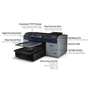 Epson F2100 DTG & DTF Combo Printer with DTF Bundle DTG Bundles Epson 