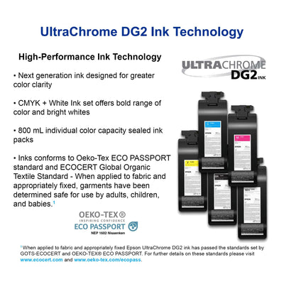 Epson F2270 DTG & DTF 16" x 20" Combo Printer with DTF Oven & Filter Bundle DTG Bundles Epson 