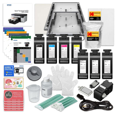 Epson F2270 DTG & DTF 16" x 20" Combo Printer with DTF Oven & Filter Bundle DTG Bundles Epson 