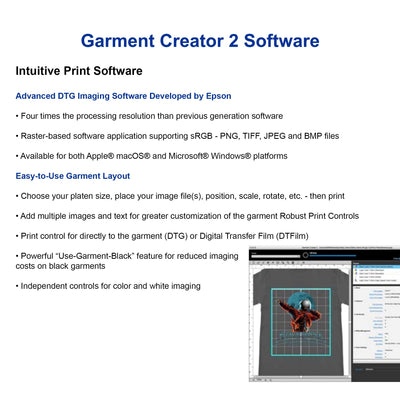 Epson F2270 DTG & DTF Combo Printer Base Bundle DTG Bundles Epson 