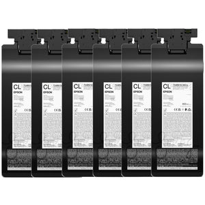 Epson SureColor F2270 Cleaning Cartridge 6 Pack for Long Term Storage - 800 ml Sublimation Bundle Epson 