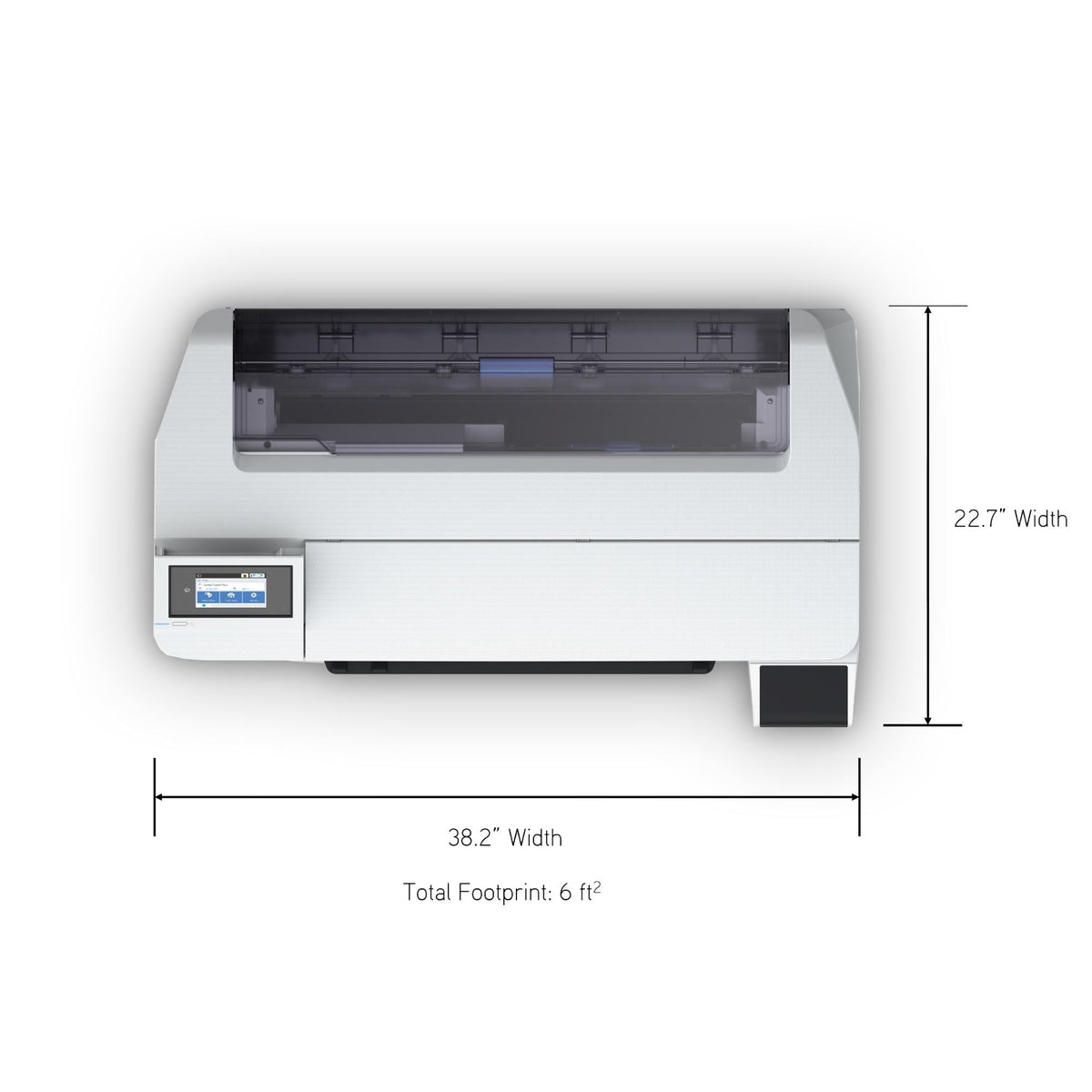 Epson SureColor F570 24" Sublimation Printer w/ Geo Knight Heat Press Sublimation Bundle Espon 