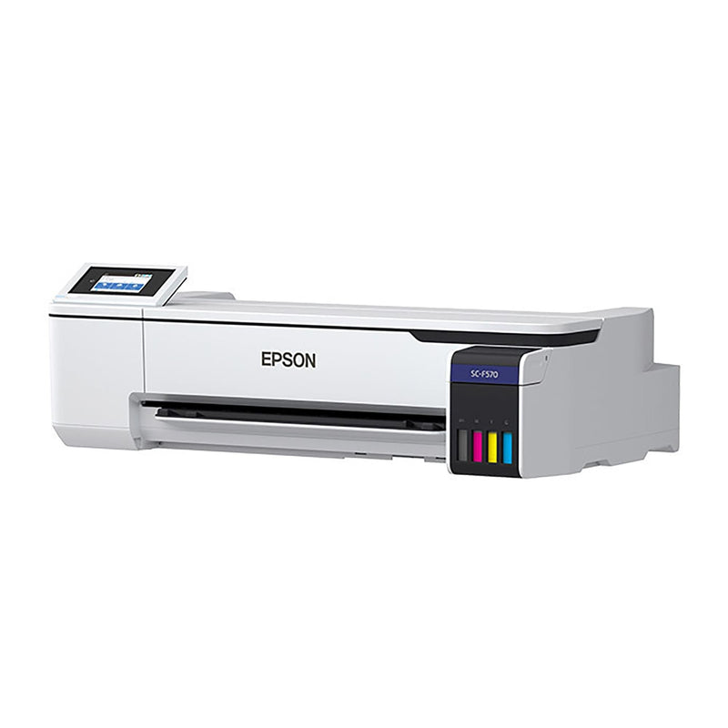Epson SureColor F570 24" Sublimation Printer w/ Hotronix Fusion Heat Press Sublimation Bundle Espon 