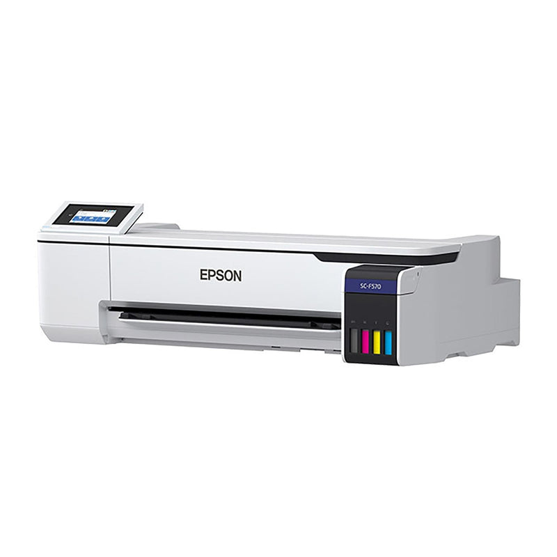 Epson SureColor PRO F570 24" Sublimation Printer w/ 15" x 15" 8-in-1 Heat Press Sublimation Bundle Epson 