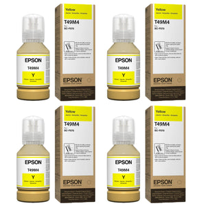 Epson SureColor Yellow Ink Set for Epson F170 & Epson F570 - 4 Pack Sublimation Bundle Epson 