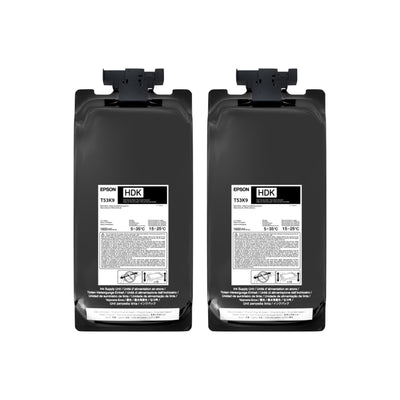 Epson UltraChrome DS Ink for F6470 &amp; F6470H - 1.6 Liter Black Ink Packs Sublimation Bundle Epson 